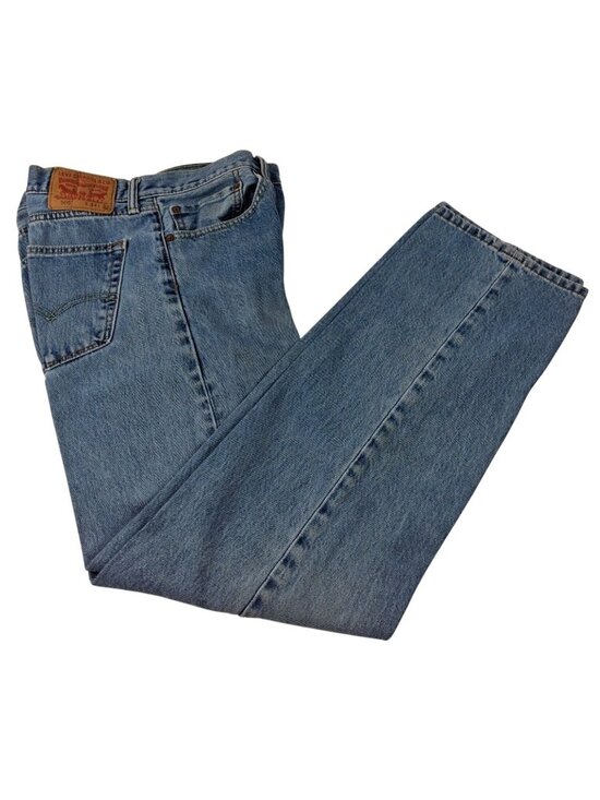 Levi's Other - Levis 505 Regular Fit Light Wash Blue Denim Jeans Mens W34 L29*